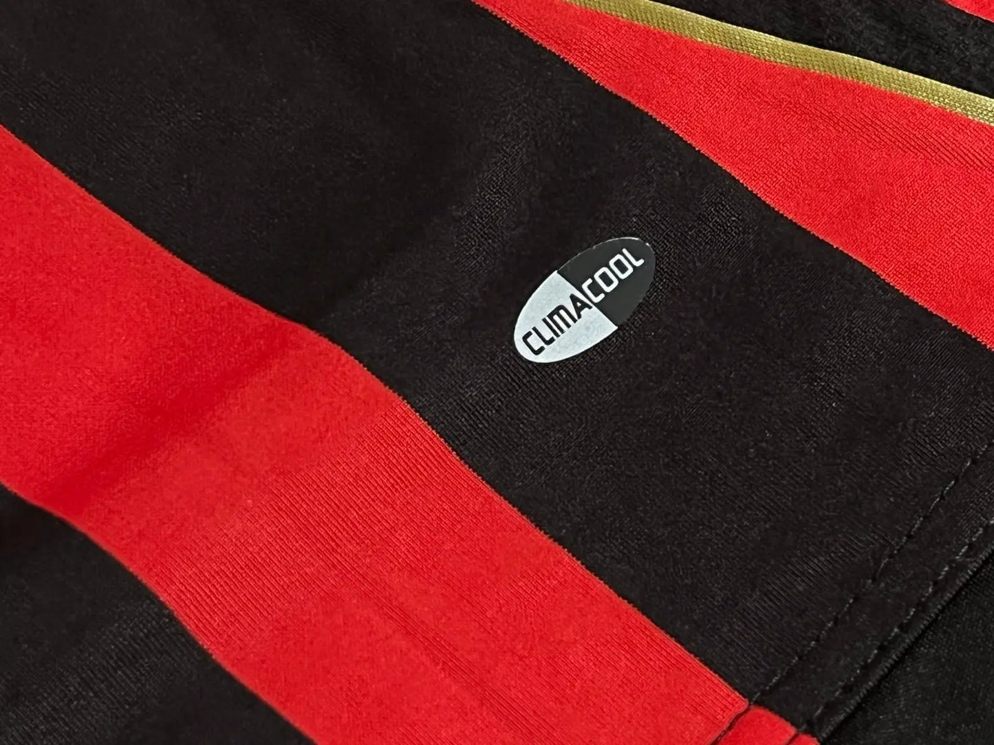 UEFA AC MILAN 0607 RETRO LONG SLEEVES KAKA’ #22 AND MALDINI #10 HOME JERSEY